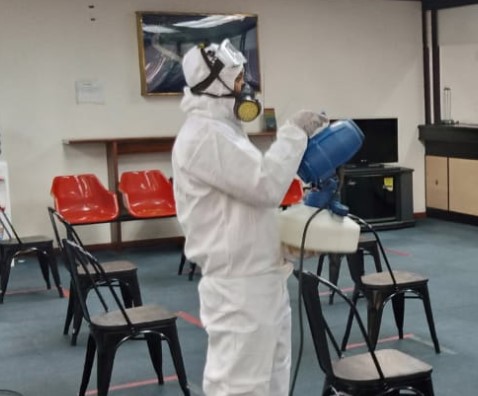 Disinfeksi Barang